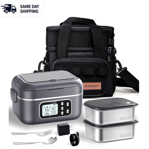 2x6 cup electric lunch box - 2x6.3-cup,