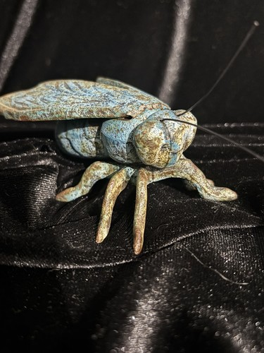 Vintage cast iron fly - iron, insect