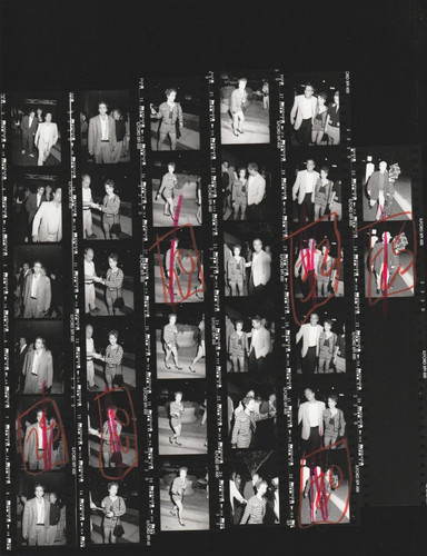 Contact photo sheet - photo, &