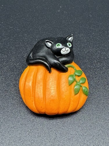 Vintage fun world black cat - vintage, on