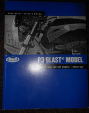 Buell 2009 P3 Blast Model Official Factory Manual 99492-09Y