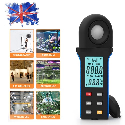 Holdpeak lux photometer - holdpeak, lux/fc