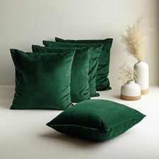 Pack of 6 Velvet Cushions With
