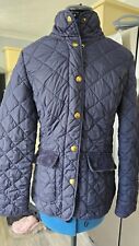 JOULES  MOREDALE BLUE QUILTED JACKET UK  10
