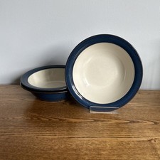 Denby Boston Blue Cereal Bowls