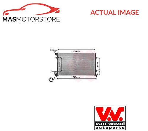 Engine cooling radiator - radiator, van