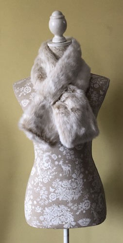 Vintage white mink fur - vintage,
