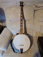 A Good 5 String Banjo Made in Germany By Kay Comes With Soft Carry Case 