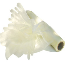 Time to Sparkle 26MX29CM Organza Roll Fabric Wedding Chair Sash Bow Table Runner