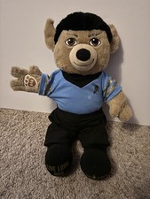 Build A Bear Spock Plush Soft Toy 50th Anniversary Star Trek in outfit 