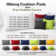 Rectangle/Oblong Cushion Pads