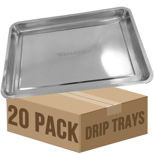 Stainless steel drip tray diy - steel,
