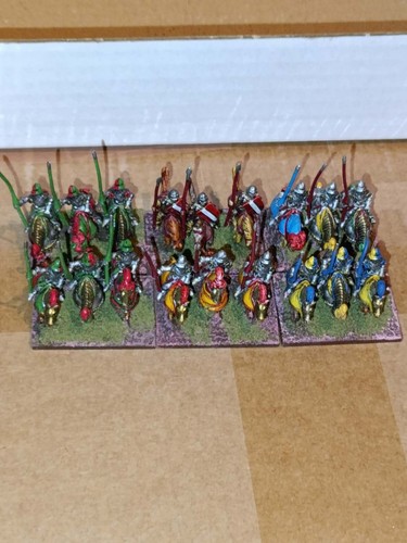 15mm knights painted - knights.,