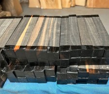 1 x African Ebony Pen Blank 22 x 22 x 150mm / Woodturning / Exotic Hardwoods