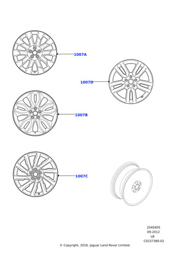 Land rover wheel freelander - rover,