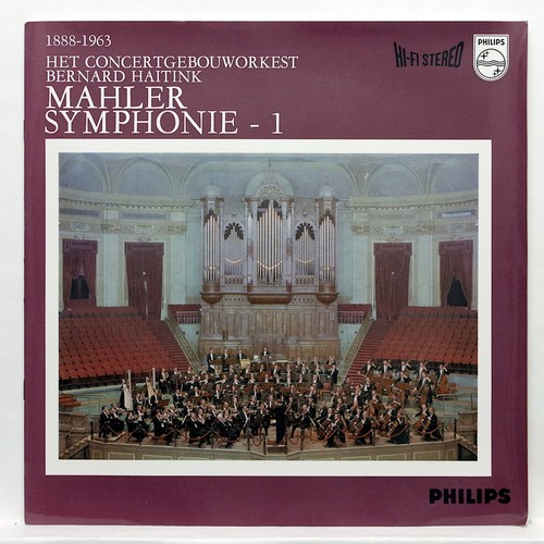 Bernard haitink mahler - bernard, haitink ⸺ mahler