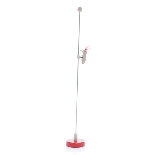 Wooden toy woodpecker - wooden,