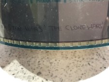 35mm Movie Trailer Film Cell Cinema Reel - STAR WARS : THE CLONE WARS