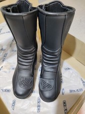 Axo Venus Lady Motorcycle Boots In Leather And Technical Fabric Size 36 New