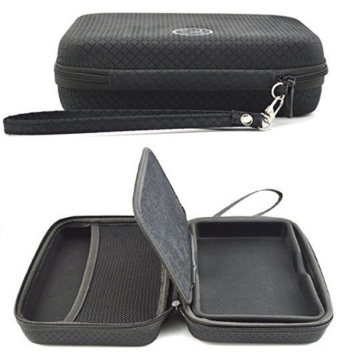 Black hard case bag cover - black,