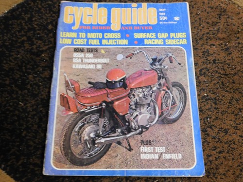 1968 cycle guide motorcycle - guide,