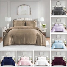 Pcs satin silk bedding - 6, set