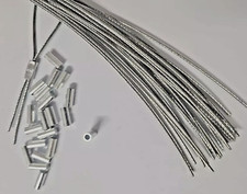 10x Aluminium ELECTRIC METER FUSE TAXI WATER TAMPER PROOF SECURITY SEALS & WIRE