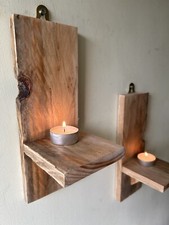 RUSTIC RECLAIMED WALL  CANDLE