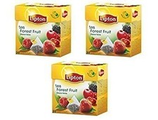 Lipton Black Tea - Forest Fruit - 20 Premium Pyramid Bags in one pack... 