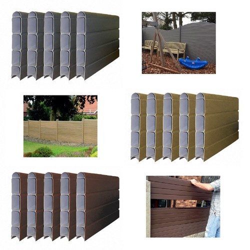 Composite plastic fence panels - composite,