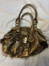 Front Pocket Gold Leather