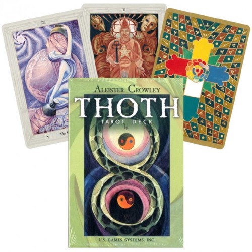 Crowley thoth tarot deck - deck, large