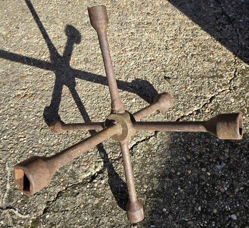 Vintage car truck way wheel - car,
