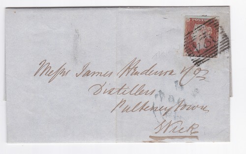 1849 penny red - 1849,