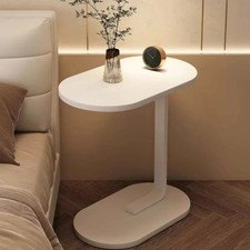 C-Shaped Compact Sofa Side End