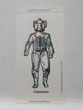 Weetabix Card, Dr Who, 1975