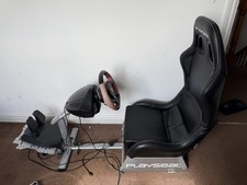 PLAYSEAT EVOLUTION Black Vinyl Gaming PC XBOX PlayStation Chair Seat HARDLY USED