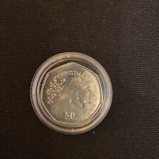 2015 Gibraltar 50p Fifty Pence