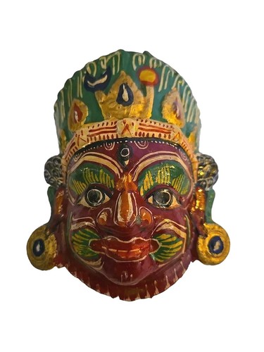 Bhairava nepalese mask - mask, wall