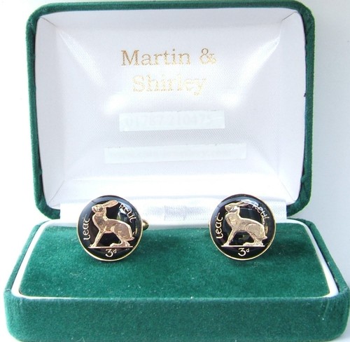 Date irish hare cufflinks - no,