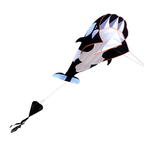 Whale parafoil kite huge - parafoil,