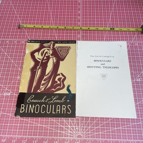 1940 bausch lomb usa - &,
