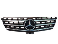 11-19 MERCEDES BENZ ML W166 AMG FRONT GRILL & BADGE A1668800985 A0008880060