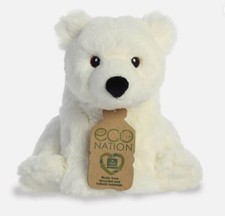 Eco Nation Polar Bear Plush