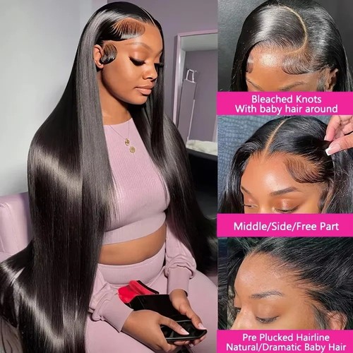 Front wigs natural human - human, hair