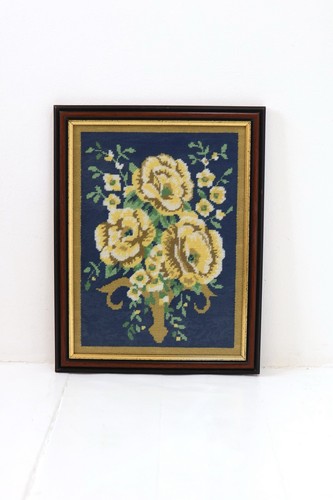 Vintage tapestry completed - tapestry,
