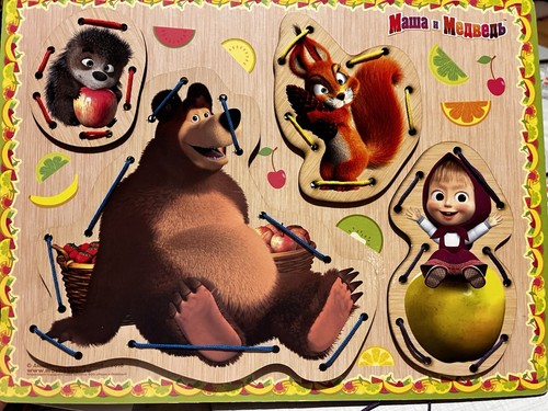 Masha and the bear thread - bear, shoe