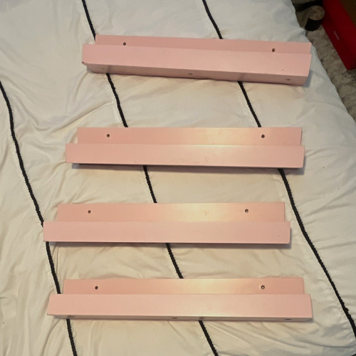 Pink wall mounted - pink,