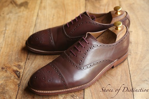Grenson burgundy brown - grenson, leather