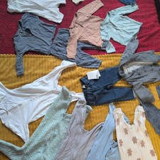 Baby Boy Bundle Mainly Next 6-9 Months Sleep suits/Tops/Trousers/Jacket/Jeans